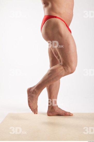 Leg Man Animation references White Sports Swimsuit Muscular