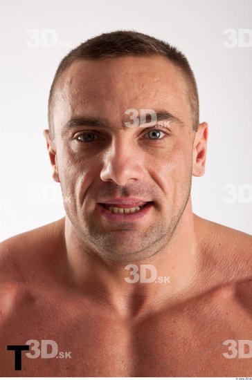 Head Phonemes Man White Muscular