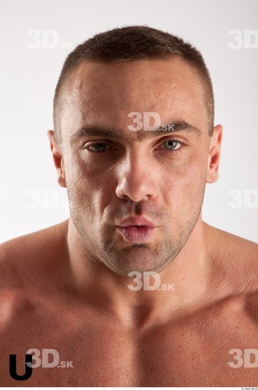 Head Phonemes Man White Muscular