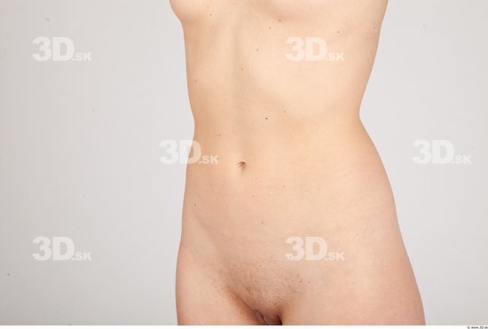 Belly Woman Nude Slim Studio photo references