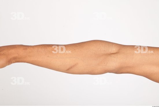 Forearm Man Black Nude Athletic Studio photo references