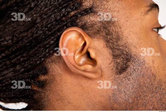 Ear Man Black Athletic Studio photo references