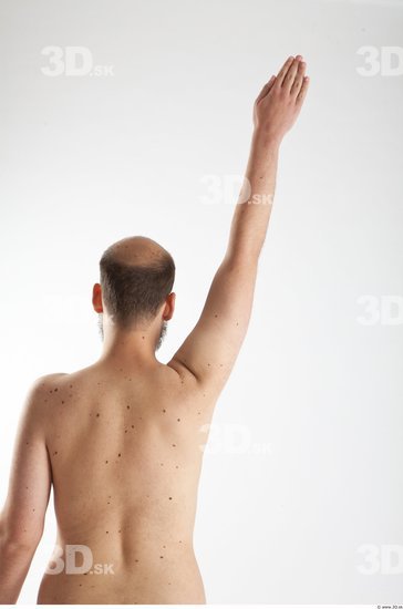 Arm Man Animation references White Nude Slim Bearded