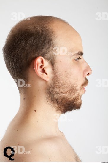 Head Phonemes Man White Slim Bearded