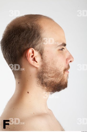 Head Phonemes Man White Slim Bearded