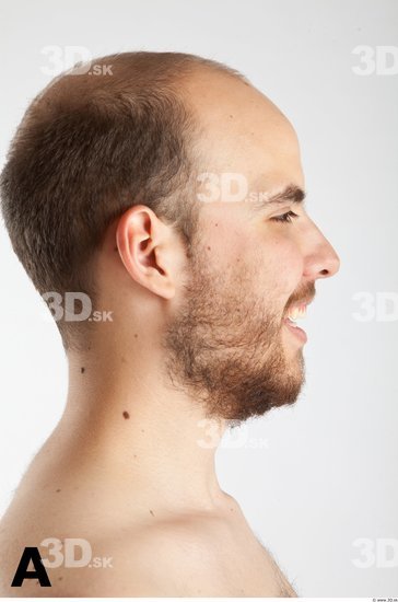 Head Phonemes Man White Slim Bearded