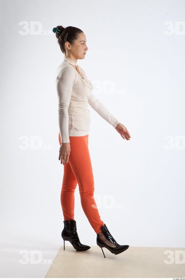 Whole Body Woman Animation references White Casual Slim