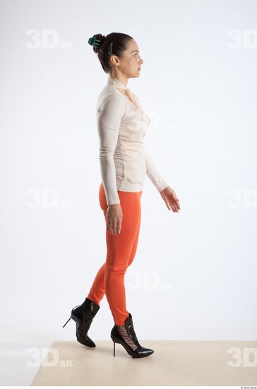 Whole Body Woman Animation references White Casual Slim