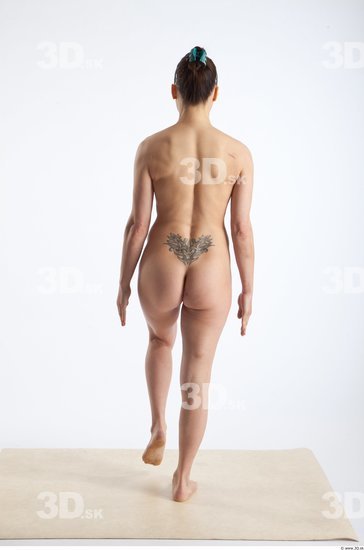 Whole Body Woman Animation references White Nude Slim