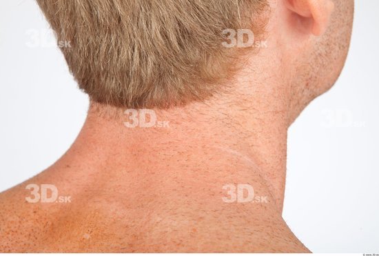 Neck Man White Nude Muscular