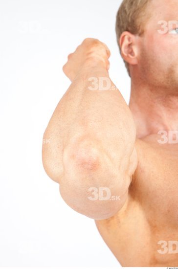 Forearm Man White Nude Muscular