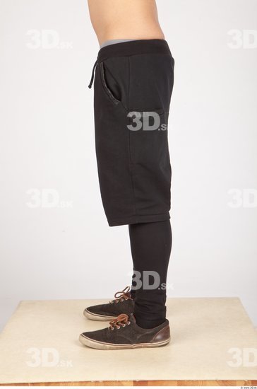 Leg Asian Casual Trousers Slim Studio photo references