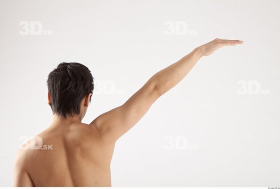 Arm Whole Body Man Animation references Asian Nude Casual Slim Studio photo references