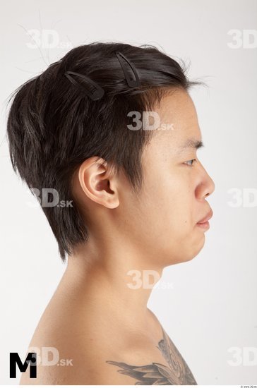 Head Phonemes Man Asian Tattoo Slim