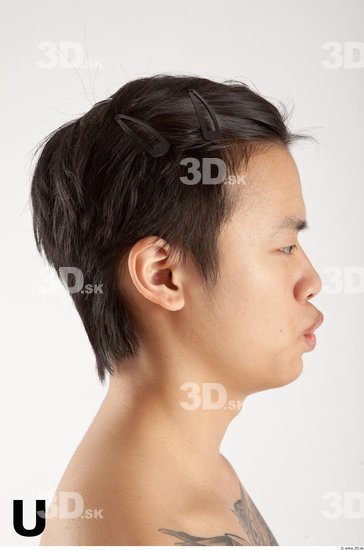 Head Phonemes Man Asian Tattoo Slim