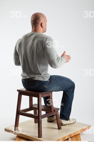 Whole Body Man Artistic poses White Casual Muscular