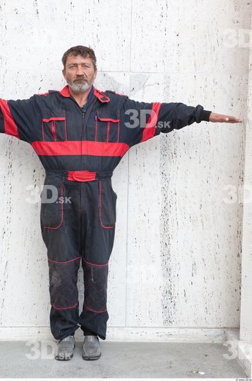 Whole Body Man T poses Casual Average Street photo references