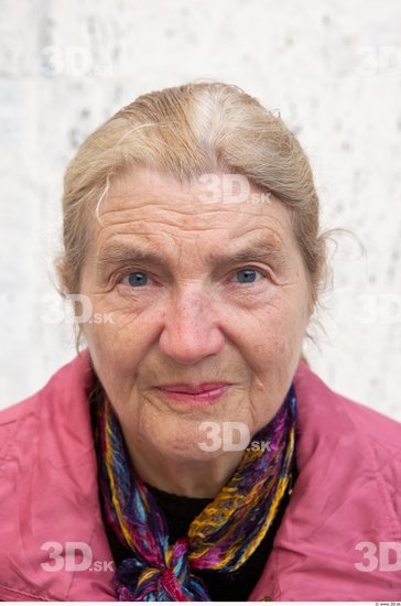 Head Woman Casual Average Wrinkles Street photo references