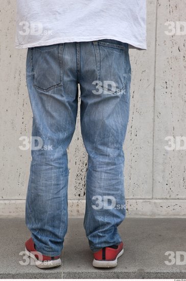 Leg Man Casual Jeans Average Street photo references