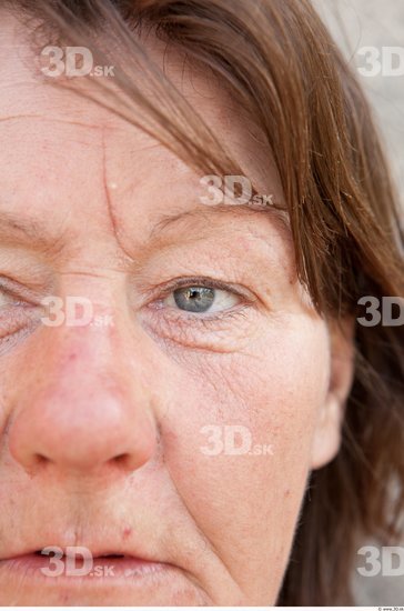 Eye Woman Casual Average Wrinkles Street photo references