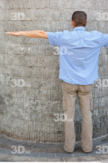 Whole Body Man T poses Casual Average Street photo references