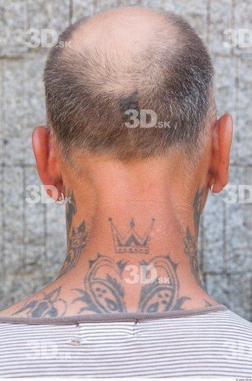 Head Man Tattoo Casual Average Street photo references