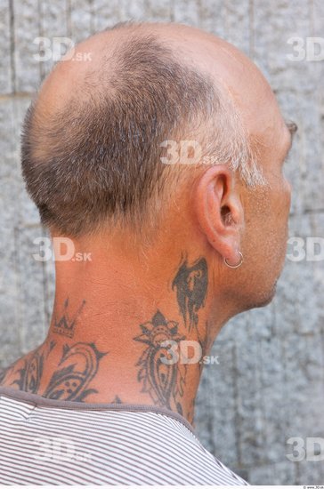 Head Man Tattoo Casual Average Street photo references