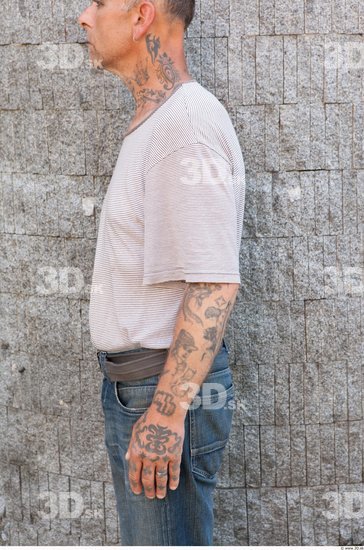 Arm Man Tattoo Casual Average Street photo references