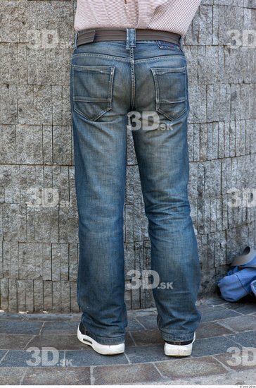 Leg Man Casual Jeans Average Street photo references