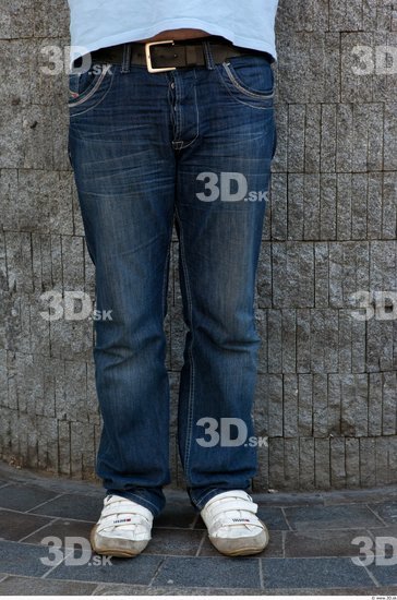 Leg Man Casual Jeans Average Street photo references