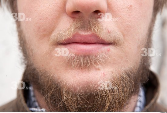 Mouth Man Casual Average Bearded Street photo references