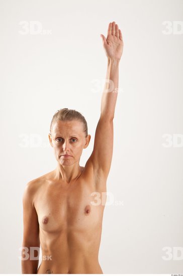 Arm Woman Animation references White Nude Slim Wrinkles