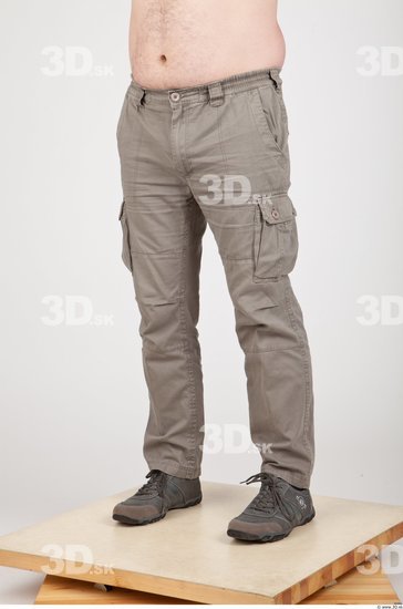 Leg Casual Trousers Studio photo references