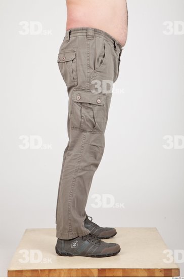 Leg Casual Trousers Studio photo references