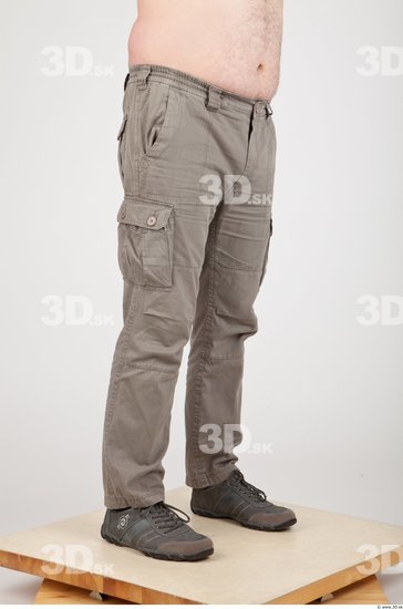 Leg Casual Trousers Studio photo references