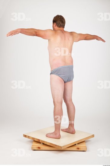 Whole Body T poses Underwear Shorts Studio photo references