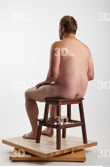 Whole Body Man Artistic poses White Nude Average Bearded