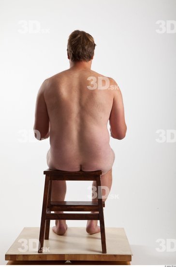 Whole Body Man Artistic poses White Nude Average Bearded