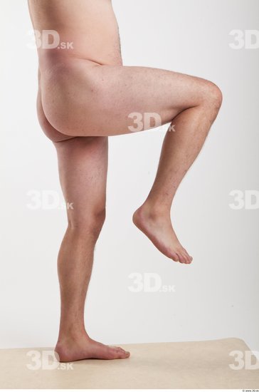 Leg Man Animation references White Nude Average Bearded