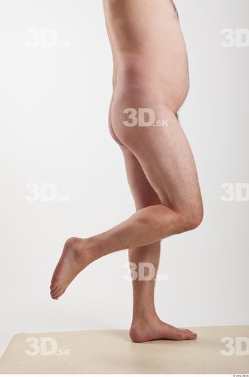 Leg Man Animation references White Nude Average Bearded