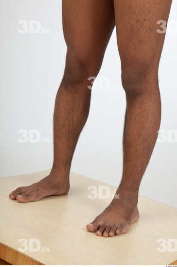 Calf Black Nude Studio photo references