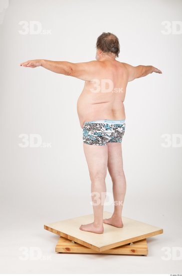 Whole Body Man T poses Underwear Shorts Wrinkles Studio photo references