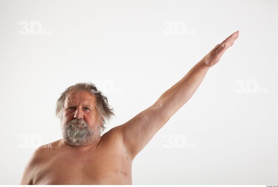 Arm Man Animation references White Historical Overweight Bearded