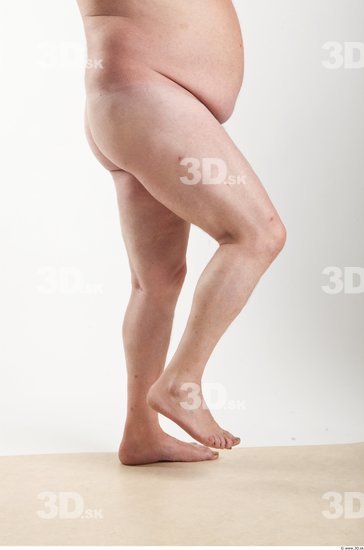 Leg Man Animation references White Nude Overweight Bearded