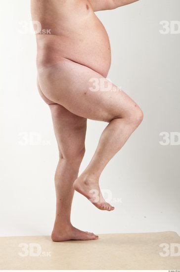 Leg Man Animation references White Nude Overweight Bearded