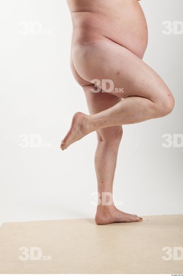 Leg Man Animation references White Nude Overweight Bearded