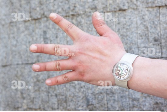 Hand Man Casual Average Watch Street photo references