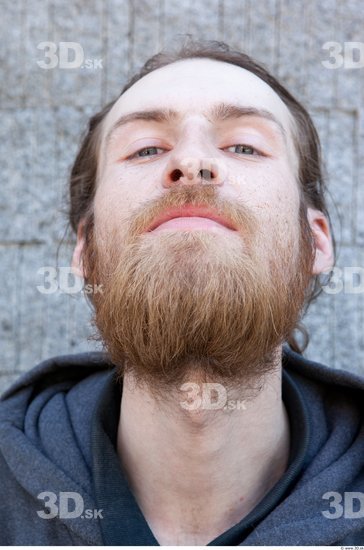 Head Man White Average Bearded