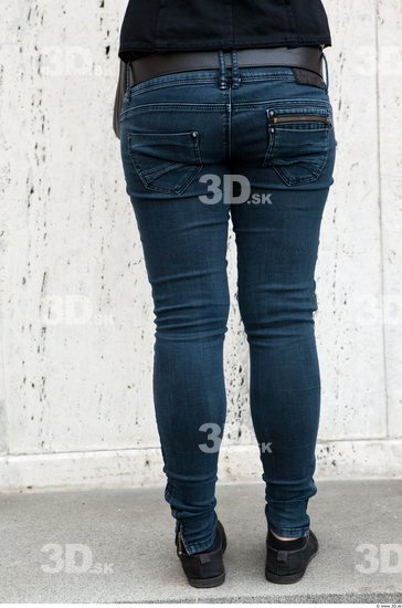 Leg Woman Casual Jeans Average Street photo references