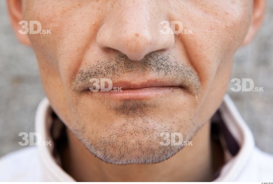 Mouth Man White Average